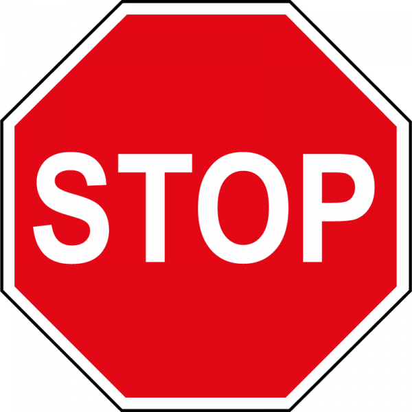 panneau " stop "