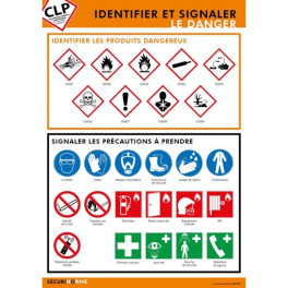 Poster CLP Identifier et signaler le danger