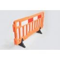 Barrière de sécurité orange - 2 mètres