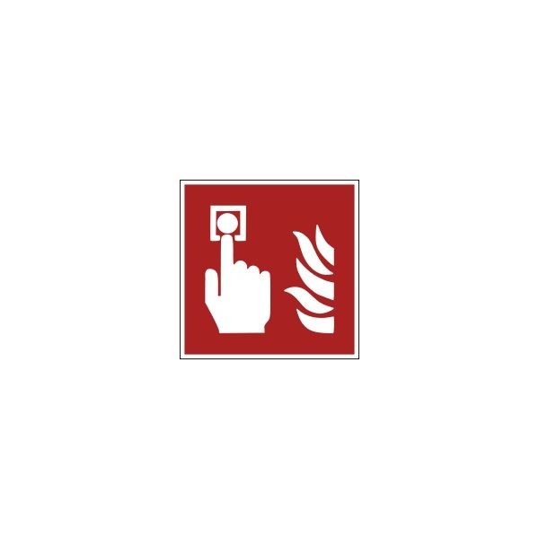 Panneau Iso En 7010 - Point Alarme Incendie - F005
