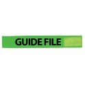 Brassard Vert PVC Guide file