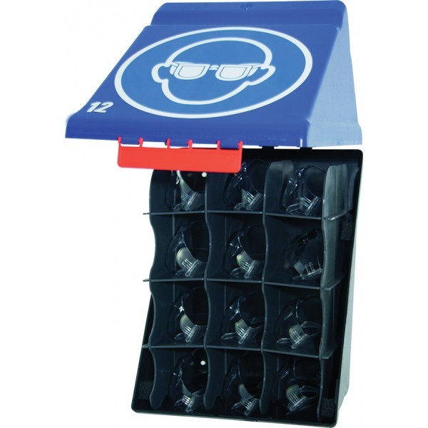 Boîte De Rangement Epi Bleue Pour Lunettes De Protection - Epiboite