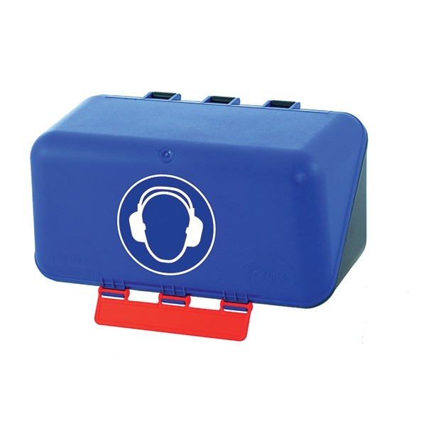 Boîte De Rangement Epi Bleue Pour Protections Auditives - Epiboite