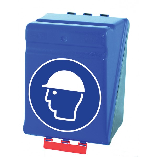 Boîte De Rangement Epi Bleue Pour Casques De Protection - Epiboite