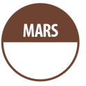 Pastilles MARS avec zone de texte