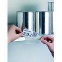Porte-étiquettes transparent auto-adhésif 20 x 200 mm