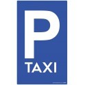 Panneau de Parking "TAXI"
