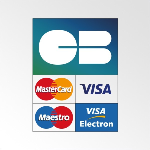 Autocollant Cartes bancaires acceptées - Sticker Communication