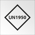 Signalisation de transport normalisée - "UN..." - Vinyle adhésif - 100 x 100 mm