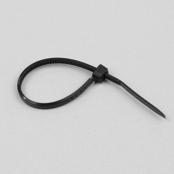 100 Colliers de serrage, de fixation, Rilsan Noir 120 mm x 3,5 mm