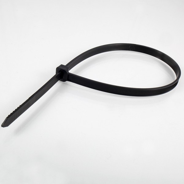 100 colliers de serrage en nylon DIALL 4,8 x 300 mm noir