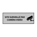 Panneau d'information "Site surveillé par caméra vidéo"