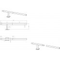 Rallonge pour arceau de protection rack longueur 130 cm