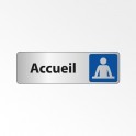 Panneau Signalétique "Accueil"