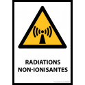 Panneau ISO EN 7010 - Radiations non-ionisantes - W005