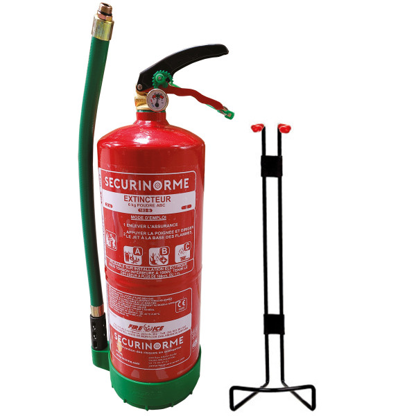 Extincteur d'incendie à poudre chimique sèche - Capacité 5 lbs/2.26 kg –  Distribution Pro-Expert Inc.