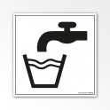Panneau d'information Eau potable / fontaine à eau