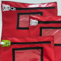 Enveloppe navette sécurisée rouge - 3 tailles