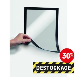 Destock - Porte-documents Magnétiques A4 - Par 5 Jaune