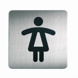 Pictogramme carré pour porte "Toilettes Dames"