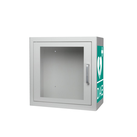 Armoire Métal Intérieure pour DAE - Blanc ou Vert - Acier