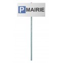 Kit panneau de parking "P MAIRIE"