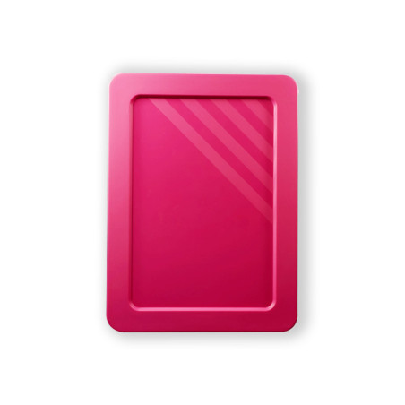 Lot de bacs empilables rose avec couvercles - 6 à 54 litres