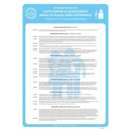 Kit Affichages Obligatoires jusqu'à 10 salariés