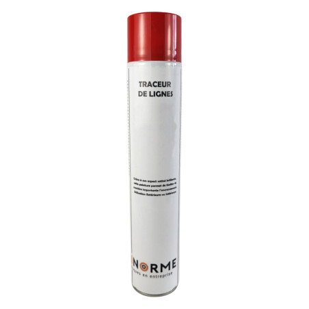 Peinture de Traçage au Sol - Aérosol Multicolore - Alkyde modifié