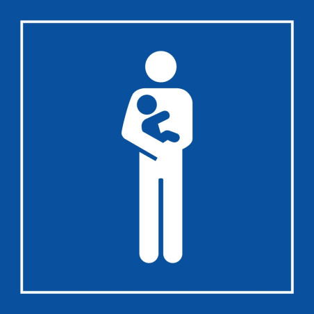 Pictogramme d'information - Accès prioritaire aux personnes avec enfant en bas âge - ISO 7001