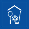 Pictogramme d'information - Gymnase/salle de sport - ISO 7001