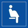 Pictogramme d'information - Siège prioritaire pour femmes enceintes - ISO 7001