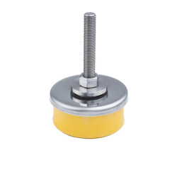 Lot - Pieds anti-vibration pour machines industrielles - Inoxydable