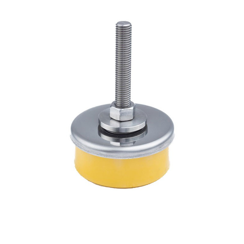 Lot - Pieds anti-vibration pour machines industrielles - Inoxydable