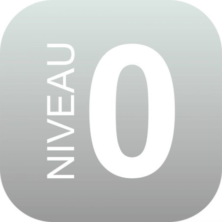 Plaque signalétique - Picto Niveau 0 - Plexiglas® - 120 x 120 mm