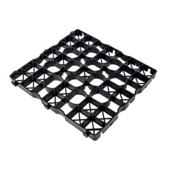 Plaque de stabilisation "Gravier" pour trafic parking public 500 x 500 mm