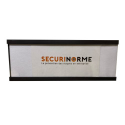 Porte-note coulissant magnétique - 30x80mm ou 50x80mm