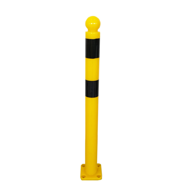 Potelet - Flexible à mémoire de forme renforcée - Polyuréthane - Jaune et noir