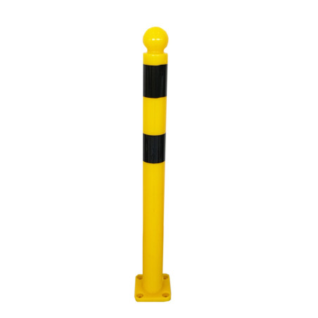 Potelet - Flexible à mémoire de forme renforcée - Polyuréthane - Jaune et noir