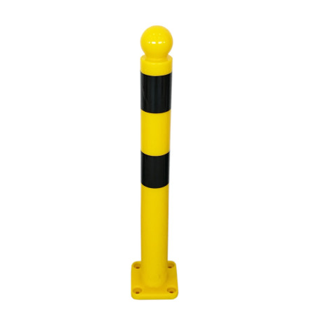 Potelet - Flexible à mémoire de forme renforcée - Jaune et noir