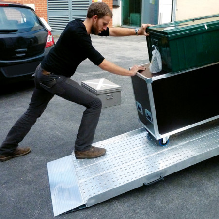 Rampe de Chargement - Grande Largeur 1505 x 600 mm - Aluminium
