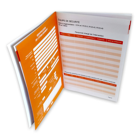Registre de Sécurité Incendie