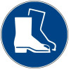 Rouleau Mini Pictogramme d'obligation "Chaussures de sécurité"