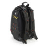 Sac d'intervention Dimatex MATT Kid Black Line - Noir avec lignes blanches, capacité de 20L.