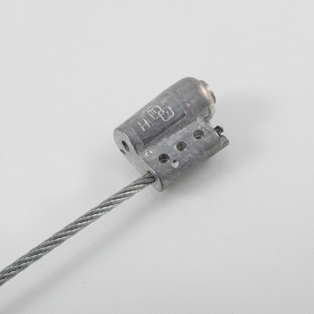 Scellés de Sécurité - Fermeture Fixe en Zinc - Par 25