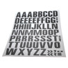 Set Lettres magnétiques A à Z - Matériau magnétique