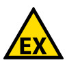 Signalétique de danger - Atmosphère explosive - W021 - ISO 7010