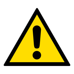 Signalétique de danger - Picto Danger Général - W001 - ISO 7010