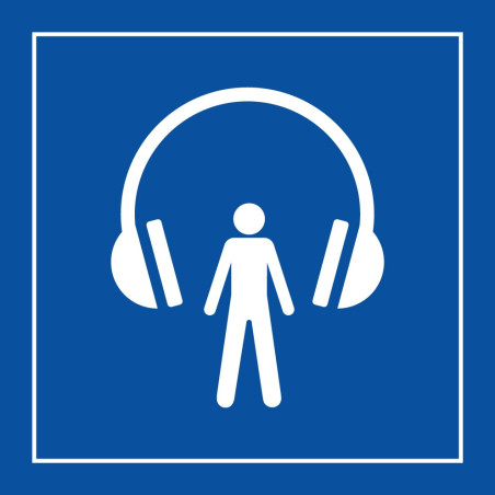 Panneau d'information - Audioguide - ISO 7001
