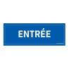 Signalétique d'information - Pictogramme Entrée - 210 x 75 mm